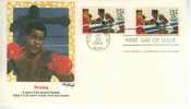 B0274 Boxe USA 1984 Premier Jour FDC Jeux Olympiques De Los Angeles - Boxing