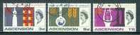 ASCENSION 1967 CTO Stamps Unesco 112-114 #3083 - Sonstige & Ohne Zuordnung