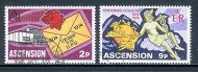 ASCENSION 1974 CTO Stamps U.P.U. 179-180 #3056 - U.P.U.