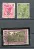 Mona 141 - YT 104, 105 Et 110 Obli - Used Stamps