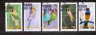 CISKEI 1993 CTO Stamp(s)  Cage And Aviary Birds 233-237 #3370 - Papageien