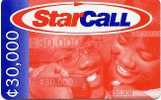 @+ Ghana - Recharge GSM Starcall 30 000 - Ghana