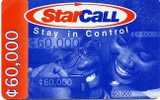 @+ Ghana - Recharge GSM Starcall 60 000 - Ghana