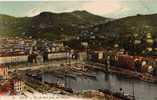 06 NICE Port, Vue Générale, Prise Du Chateau, Colorisée, Ed LL 11, 191? - Navigazione – Porto