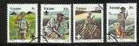 TRANSKEI 1982 CTO Stamp(s) Scouting 103-106 #3400 - Other & Unclassified