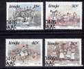 VENDA 1989 CTO Stamps Traditional Dances 187-190 #3487 - Theatre