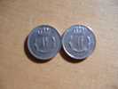 Luxembourg - Lot De 2 Monnaies - 1 F 1965 & 1972. - Luxembourg