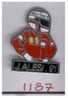 PIN´S - Ref 1187 - "J ALESI 91" - Personaggi Celebri