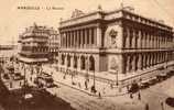 13 MARSEILLE Lot De 3 Cartes: Corniche Avec Tramway 1915, Chateau D' If Avec Voiliers 1919, La Bourse Avec Tramway 1922 - Endoume, Roucas, Corniche, Strände