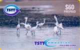 Trinidad & Tobago - Prepaid - Dancing Egrets - Bird - Autres & Non Classés