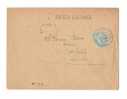 Type Blanc 5 Centimes  Papiers D'affaires - 1900-29 Blanc