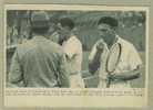 CPA LA COUPE DAVIS A ROLAND GARROS;JEAN BOROTRA,MARCEL BERNARD,RENE LACOSTE - Tennis