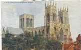 YORK, UK  - MINSTER FROM NORTH - CELESQUE SERIES - TRAVEL IN 1924 - - York