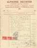 Fiscale  Zegels Op Document , 1926 , Zie Scans Voor Schade, (2de Scan Zijn Zegels Van Document) - Dokumente