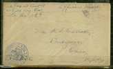 GRANDE BRETAGNE CENSURE MILITAIRE  1914/18 Vers USA - Storia Postale