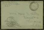 GRANDE BRETAGNE CENSURE MILITAIRE  1914/18 Vers USA - Postmark Collection