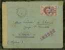 MADAGASCAR CENSURE MILITAIRE  1944 Vers  Algerie - Other & Unclassified