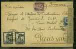 ESPAGNE CENSURE MILITAIRE  1938 Vers La France - Nationalists Censor Marks