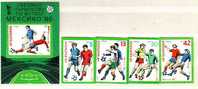 Bulgaria Football World Cup 1986 MEXICO  4v.+S/S-MNH - 1986 – México