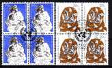 NATIONS UNIS - Bureau De New York - 414/415 Obli Bloc De 4 Cote 16,40 Euros Depart à 10% - Used Stamps