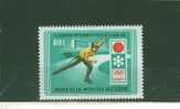 372N0132 Patinage De Vitesse 1972 Mongolie Neuf ** Jeux Olympiques De Sapporo - Eiskunstlauf