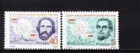 Pologne 1986 - Yv.no.2843/4 Neufs** - Ungebraucht