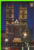 LONDON, UK - L´ABBAYE DE WESMINSTER - CARD TRAVEL IN 1987 - - Westminster Abbey