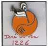 PIN'S - Ref 1226 - "Federation Francaise Tennis" Doré Or Fin - Tennis
