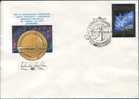 International Co-operation In Space Research - Russia 1976 FDC Mi# 4530-4534 (Y&T 4298-4302) - Rusia & URSS