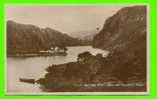 GOBLIM, SCOTLAND - LOCH KATRINE FROM NEAR THE GOBLIM´S CAVE - CARD TRAVEL IN 1933  - - Perthshire