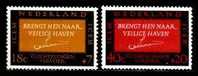 Ned 1966 Vluchtelingen Zegels Mint 856-857 #170 - Unused Stamps