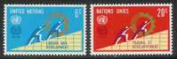 UNO New York 1969 MNH Stamp(s) I.L.O. 216-217 #3869 - Andere & Zonder Classificatie