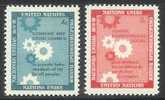 UNO New York 1958 Mint Hinged Stamps UNO Day 72-73 #3815 - Sonstige & Ohne Zuordnung