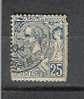 Monaco YT 25 Obl , Prince Albert 1er - Used Stamps