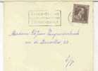 Ocb Nr 845a Gestempeld Leuven Op Brief , Zie Scan (d6 - 315) - 1936-1957 Open Collar