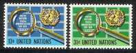UNO New York 1976 MNH Stamp(s) Postal Service 299-300 #3901 - Autres & Non Classés