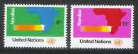 UNO New York 1973 MNH Stamp(s) Namibia 260-261 #3889 - Otros & Sin Clasificación