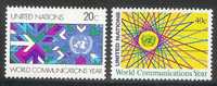 UNO New York 1983 MNH Stamp(s) Communication 415-416 #3925 - Altri & Non Classificati