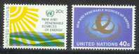 UNO New York 1981 MNH Stamp(s) Renewable Energy 371-372 #3922 - Andere & Zonder Classificatie