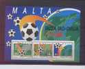 MALTE, Coupe Du Monde De Football 1994, B.F. N° 14 Yvert Neuf ** - 1994 – Vereinigte Staaten