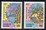 UNO New York 1989 MNH Stamp(s) World Bank 571-572 #3948 - Autres & Non Classés