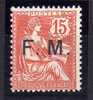 TIMBRE DE FRANCHISE N°2 MOUCHON Xx NEUF SANS CHARNIERE, MNH, SIN CHARNELA, TTB - 1900-02 Mouchon