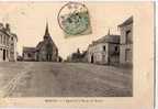 27 ROUTOT Eglise, Route De Rouen, Café, Ed ?, 1908 - Routot