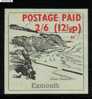 GB STRIKE MAIL RALEIGH SERVICE 2ND ISSUE 2/6 EXMOUTH GREEN PAPER - Cinderelas