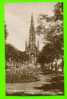 EDINBURGH, SCOTLAND - SCOTT´S MONUMENT AND PRINCES STREET - REAL PHOTO - - Midlothian/ Edinburgh