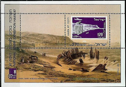 ISRAEL..1987..Michel # Block 34..MNH. - Nuevos (con Tab)