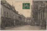 78 HOUDAN Rue D´Epernon Animée, Commerces, Travaux Echafaudage, Ed Musson, 191? - Houdan