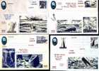 WAHLE 9 Post Cards 2004 New  Postmark,MOBY DIK Special Postmark HERMAN MELVILLE Writer. - Whales