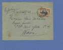 142 Op EXPRES- Brief Met Telegraafstempel BRUSSEL - 1915-1920 Albert I