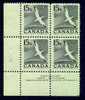 CANADA   Scott #343 VF MINT NH Lower Left PLATE #2 BLOCK CPB-9 - Números De Planchas & Inscripciones